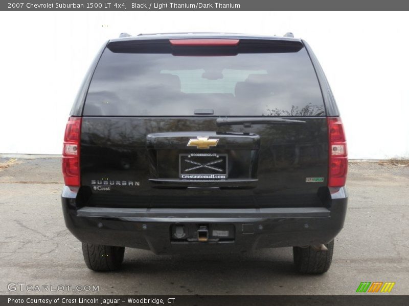 Black / Light Titanium/Dark Titanium 2007 Chevrolet Suburban 1500 LT 4x4