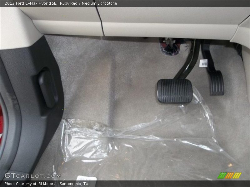 Ruby Red / Medium Light Stone 2013 Ford C-Max Hybrid SE