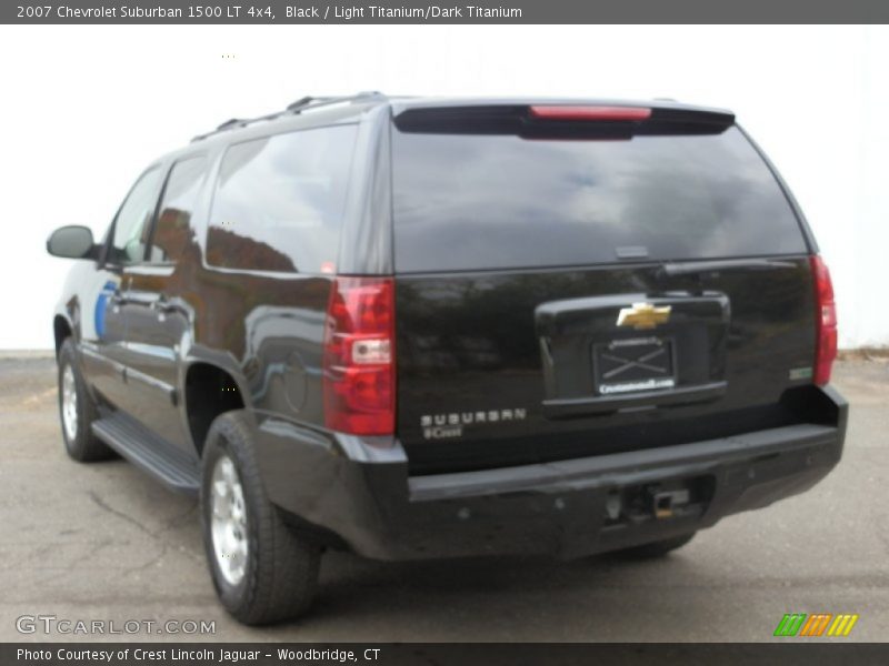Black / Light Titanium/Dark Titanium 2007 Chevrolet Suburban 1500 LT 4x4