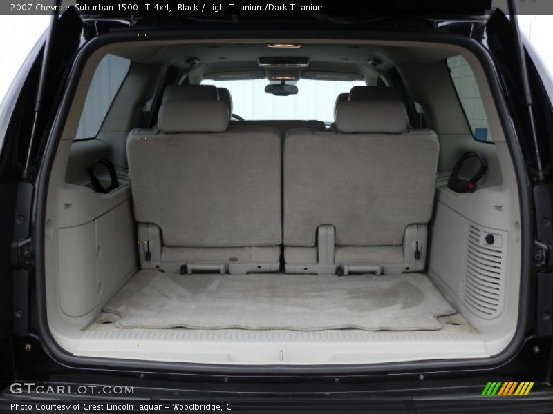 Black / Light Titanium/Dark Titanium 2007 Chevrolet Suburban 1500 LT 4x4