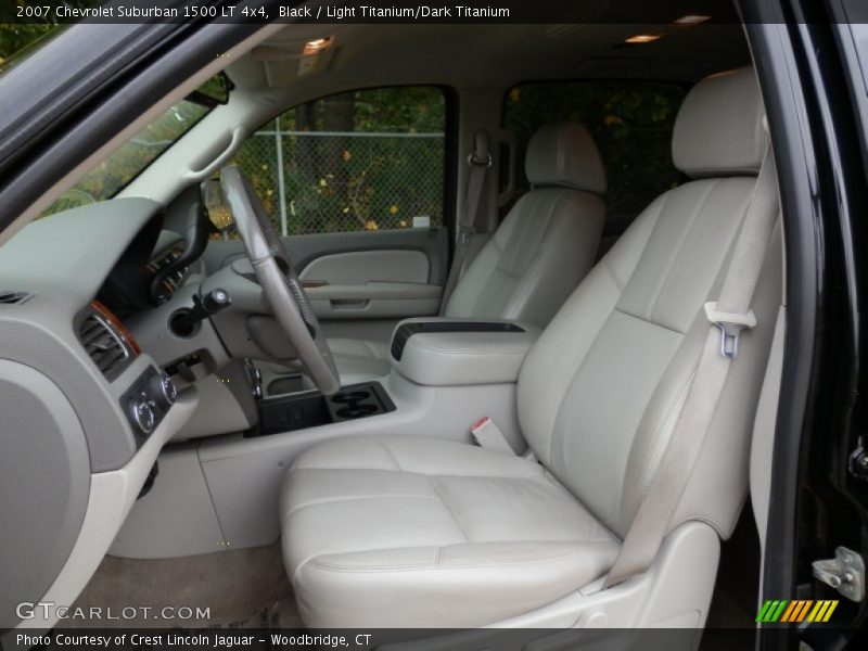 Black / Light Titanium/Dark Titanium 2007 Chevrolet Suburban 1500 LT 4x4