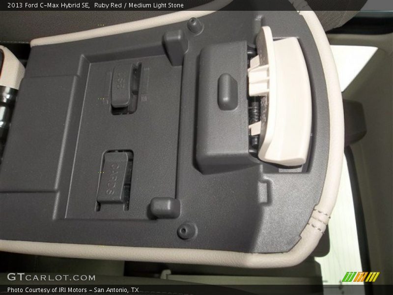 Ruby Red / Medium Light Stone 2013 Ford C-Max Hybrid SE