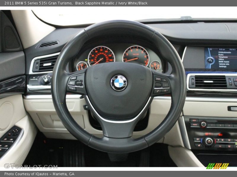  2011 5 Series 535i Gran Turismo Steering Wheel