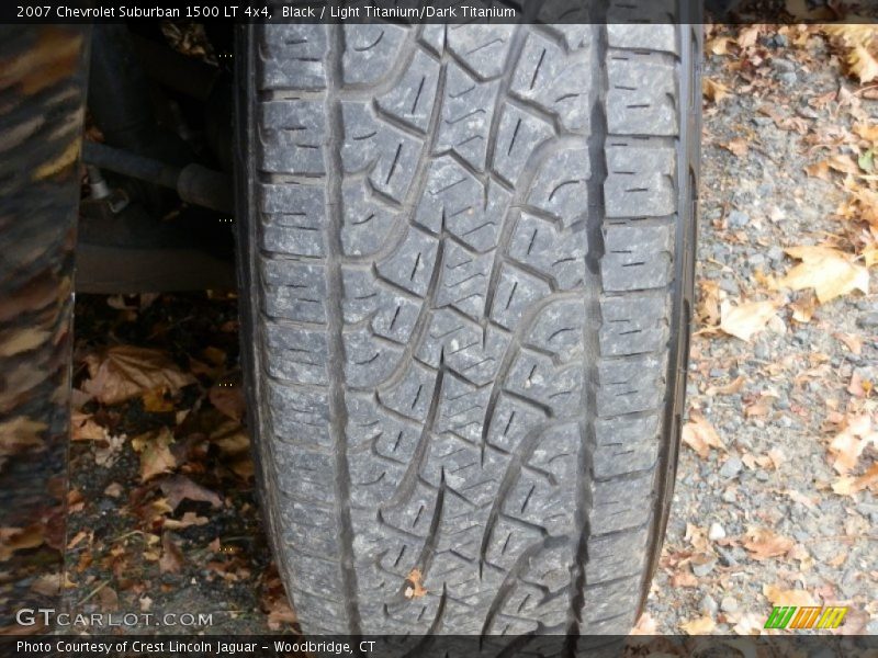 Black / Light Titanium/Dark Titanium 2007 Chevrolet Suburban 1500 LT 4x4