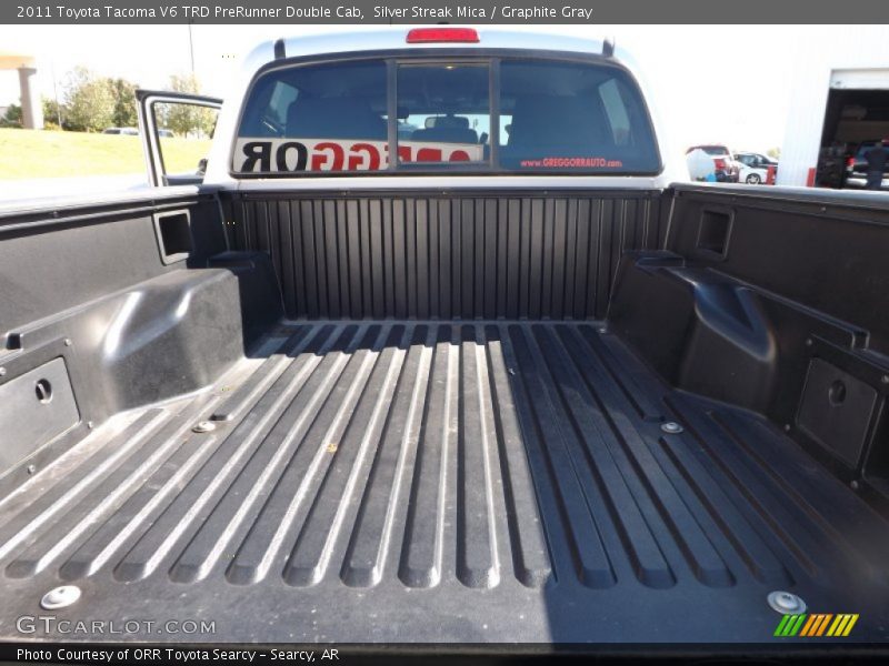 Silver Streak Mica / Graphite Gray 2011 Toyota Tacoma V6 TRD PreRunner Double Cab