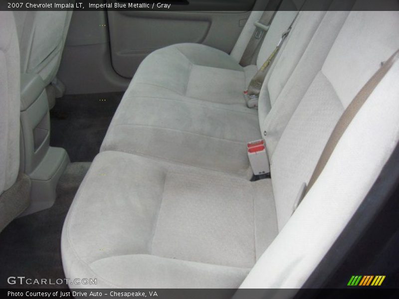 Imperial Blue Metallic / Gray 2007 Chevrolet Impala LT