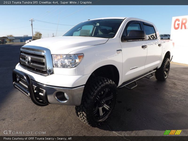 Super White / Graphite 2013 Toyota Tundra SR5 CrewMax 4x4