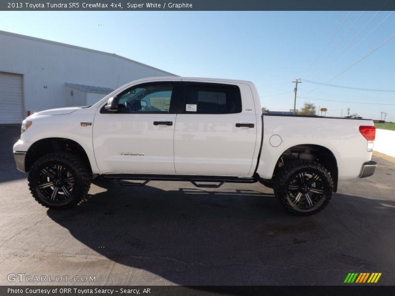 Super White / Graphite 2013 Toyota Tundra SR5 CrewMax 4x4