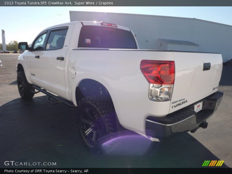 Super White / Graphite 2013 Toyota Tundra SR5 CrewMax 4x4