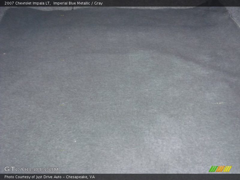 Imperial Blue Metallic / Gray 2007 Chevrolet Impala LT