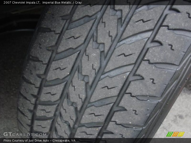 Imperial Blue Metallic / Gray 2007 Chevrolet Impala LT