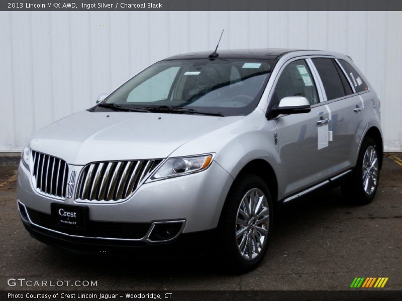 Ingot Silver / Charcoal Black 2013 Lincoln MKX AWD