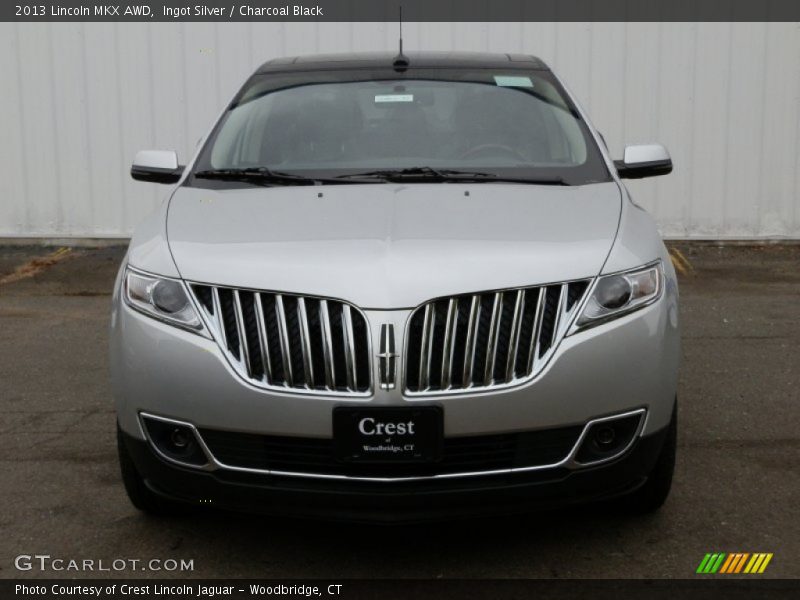 Ingot Silver / Charcoal Black 2013 Lincoln MKX AWD