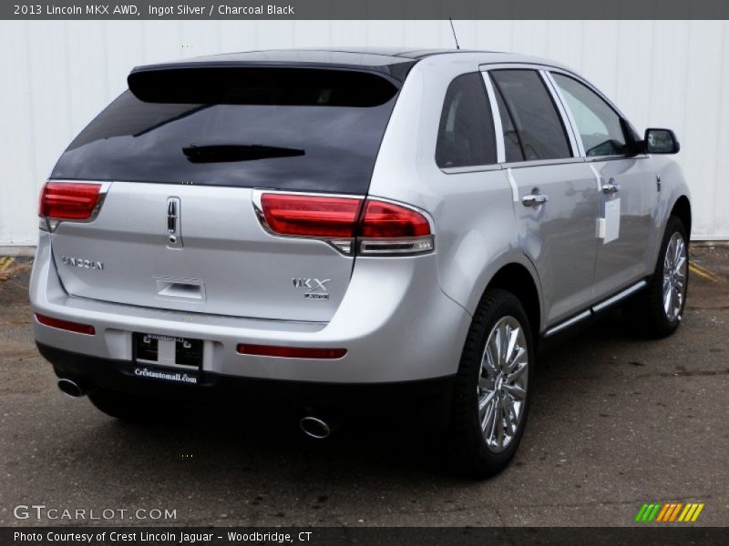 Ingot Silver / Charcoal Black 2013 Lincoln MKX AWD