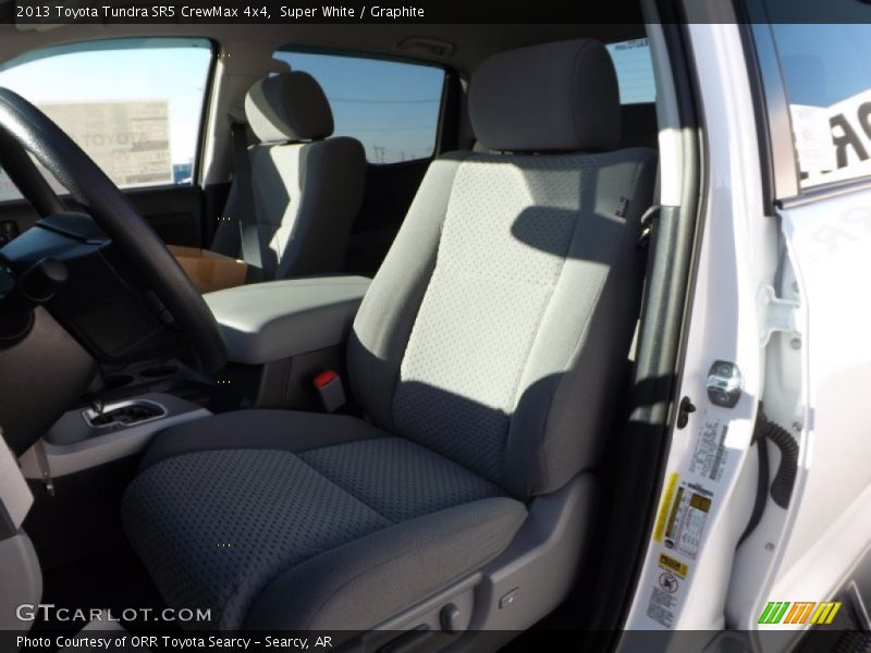 Super White / Graphite 2013 Toyota Tundra SR5 CrewMax 4x4