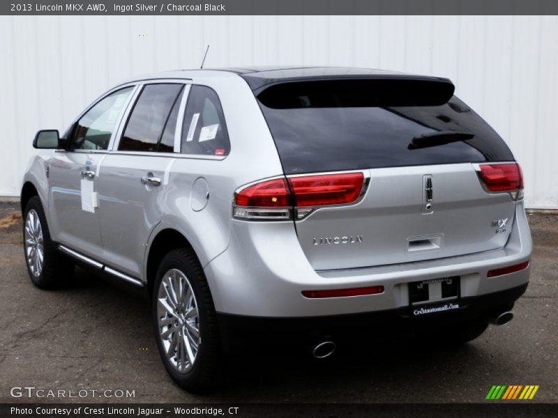 Ingot Silver / Charcoal Black 2013 Lincoln MKX AWD