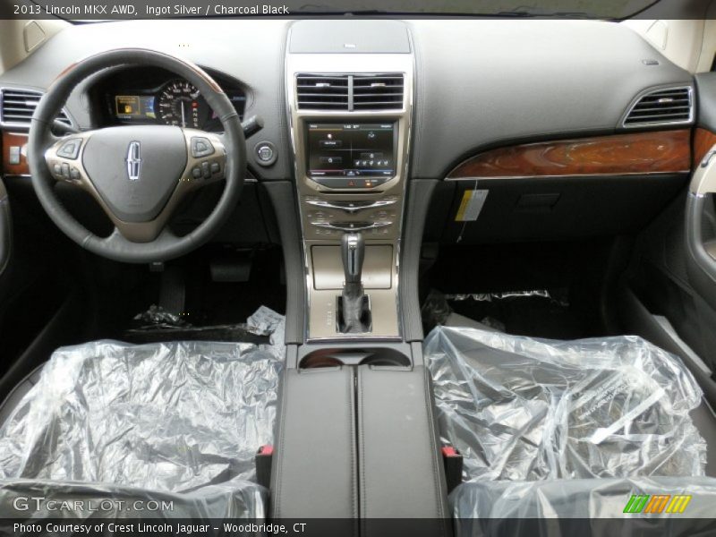 Ingot Silver / Charcoal Black 2013 Lincoln MKX AWD