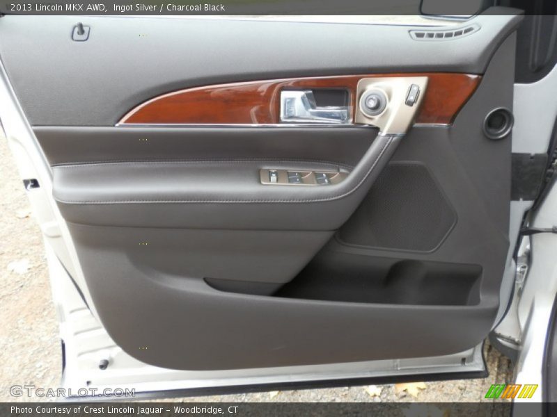 Ingot Silver / Charcoal Black 2013 Lincoln MKX AWD