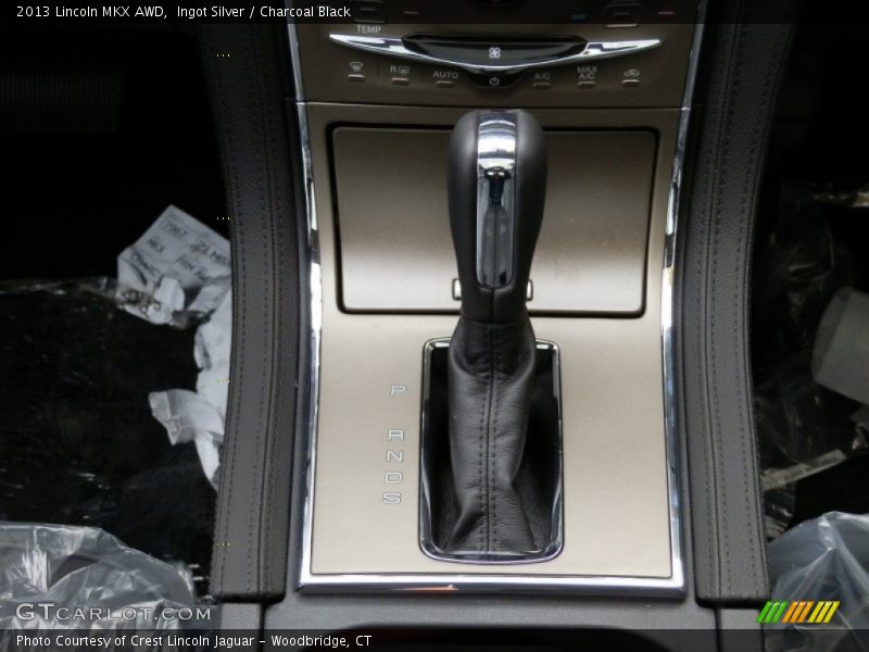 Ingot Silver / Charcoal Black 2013 Lincoln MKX AWD