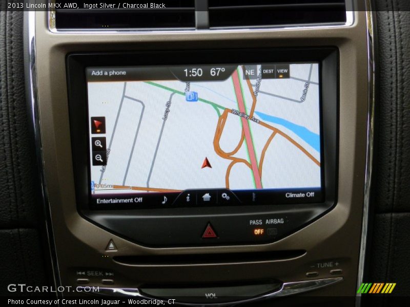 Ingot Silver / Charcoal Black 2013 Lincoln MKX AWD