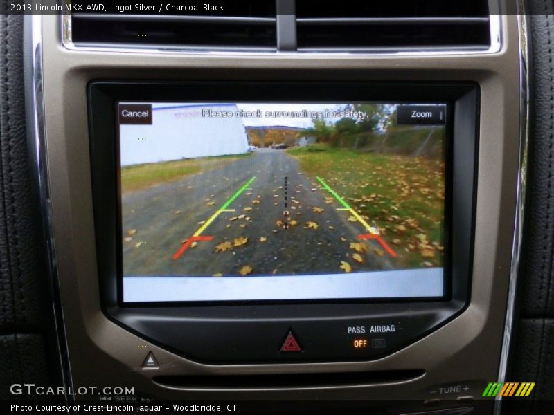 Ingot Silver / Charcoal Black 2013 Lincoln MKX AWD