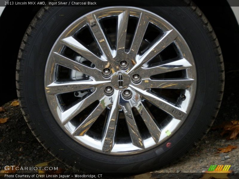 Ingot Silver / Charcoal Black 2013 Lincoln MKX AWD