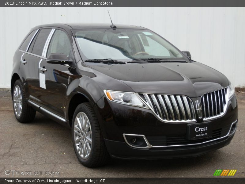 Kodiak Brown / Medium Light Stone 2013 Lincoln MKX AWD