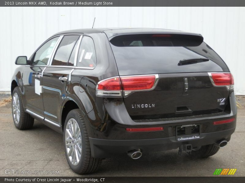 Kodiak Brown / Medium Light Stone 2013 Lincoln MKX AWD