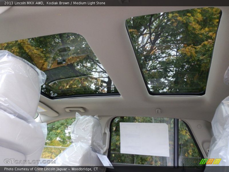 Kodiak Brown / Medium Light Stone 2013 Lincoln MKX AWD
