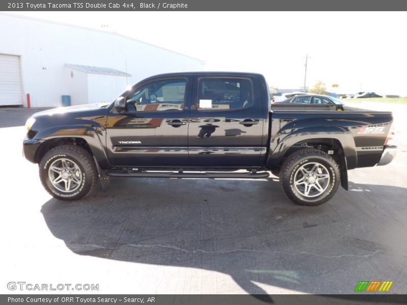 Black / Graphite 2013 Toyota Tacoma TSS Double Cab 4x4