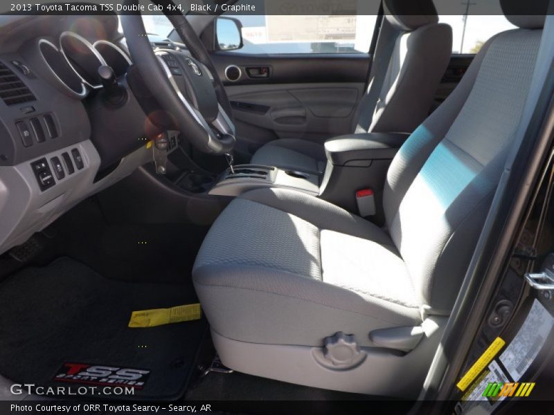 Black / Graphite 2013 Toyota Tacoma TSS Double Cab 4x4
