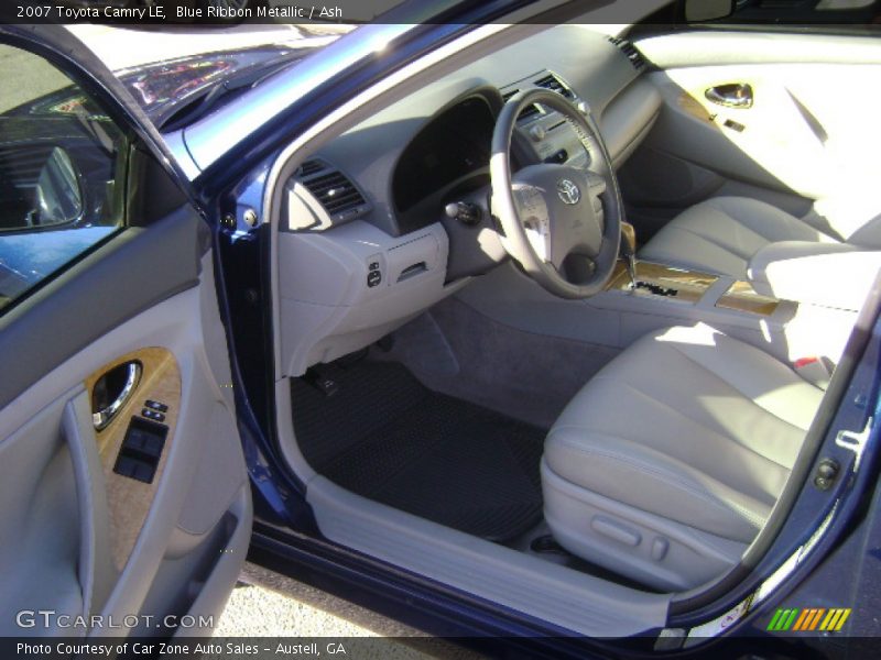 Blue Ribbon Metallic / Ash 2007 Toyota Camry LE