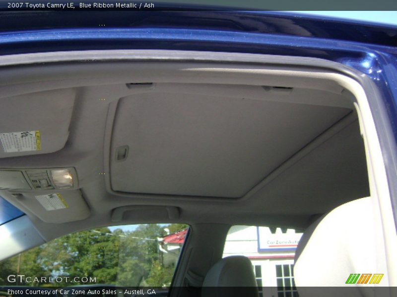 Blue Ribbon Metallic / Ash 2007 Toyota Camry LE
