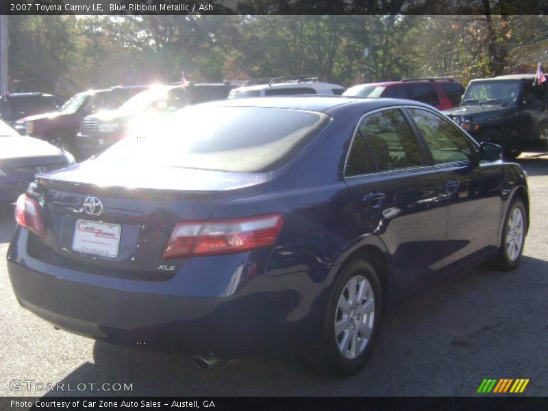 Blue Ribbon Metallic / Ash 2007 Toyota Camry LE