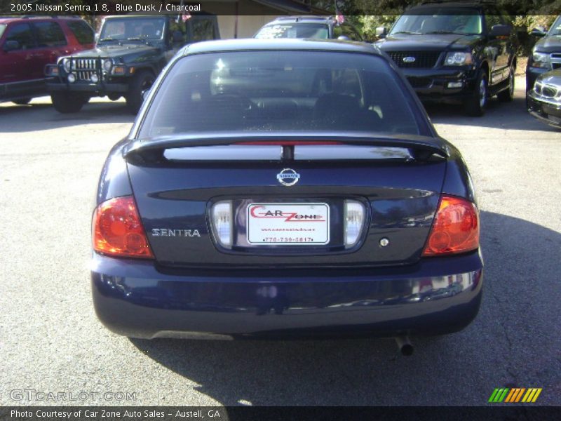 Blue Dusk / Charcoal 2005 Nissan Sentra 1.8