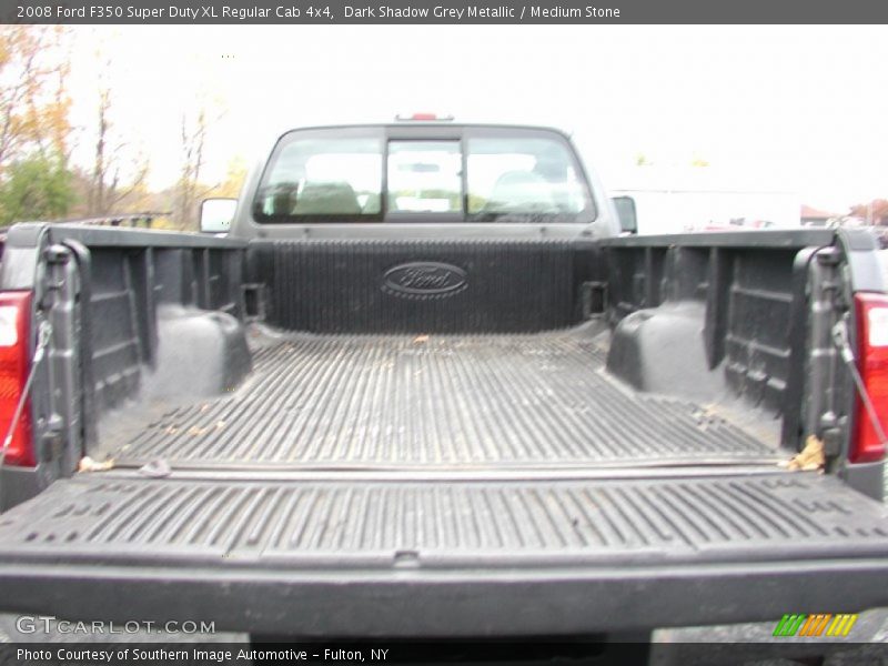Dark Shadow Grey Metallic / Medium Stone 2008 Ford F350 Super Duty XL Regular Cab 4x4