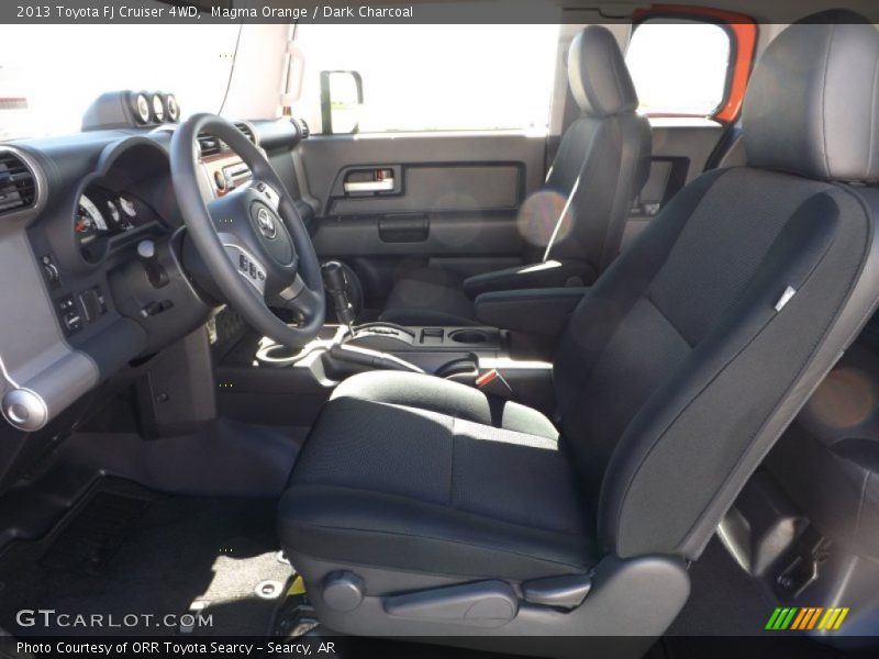 Magma Orange / Dark Charcoal 2013 Toyota FJ Cruiser 4WD