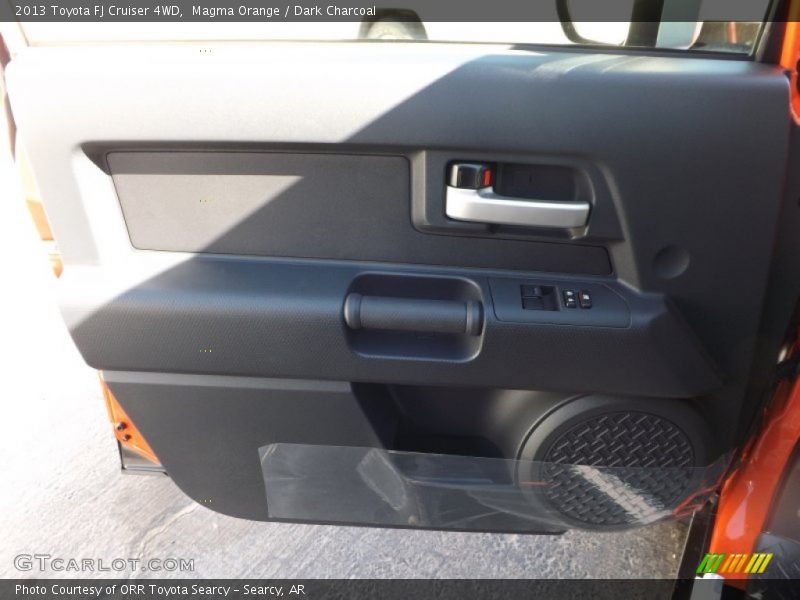 Magma Orange / Dark Charcoal 2013 Toyota FJ Cruiser 4WD