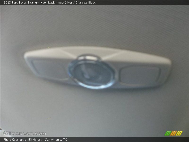 Ingot Silver / Charcoal Black 2013 Ford Focus Titanium Hatchback