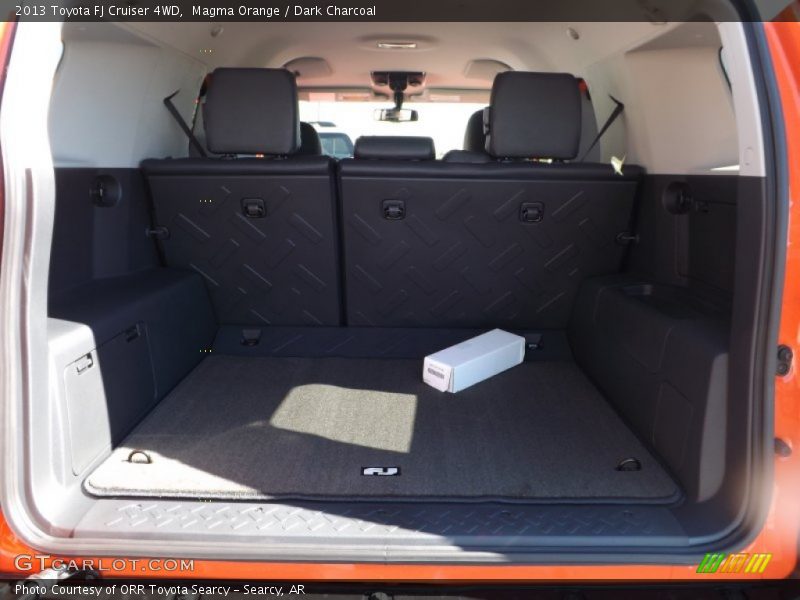 Magma Orange / Dark Charcoal 2013 Toyota FJ Cruiser 4WD