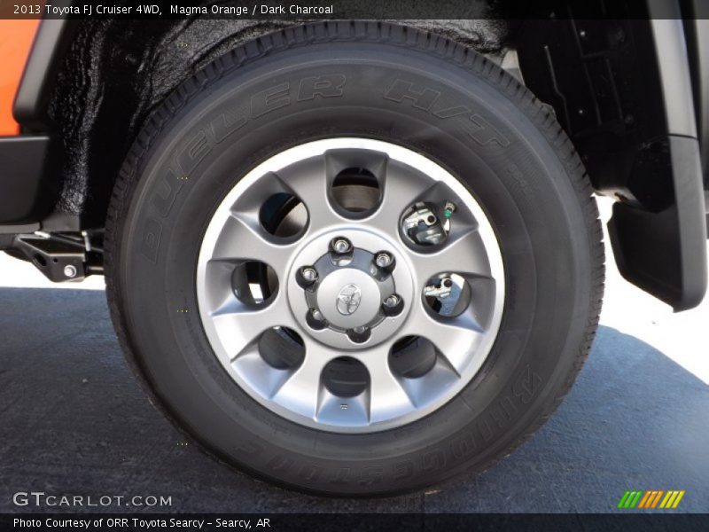 Magma Orange / Dark Charcoal 2013 Toyota FJ Cruiser 4WD