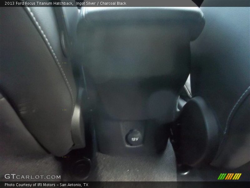 Ingot Silver / Charcoal Black 2013 Ford Focus Titanium Hatchback