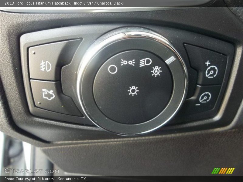 Controls of 2013 Focus Titanium Hatchback