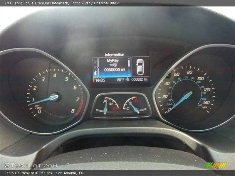  2013 Focus Titanium Hatchback Titanium Hatchback Gauges