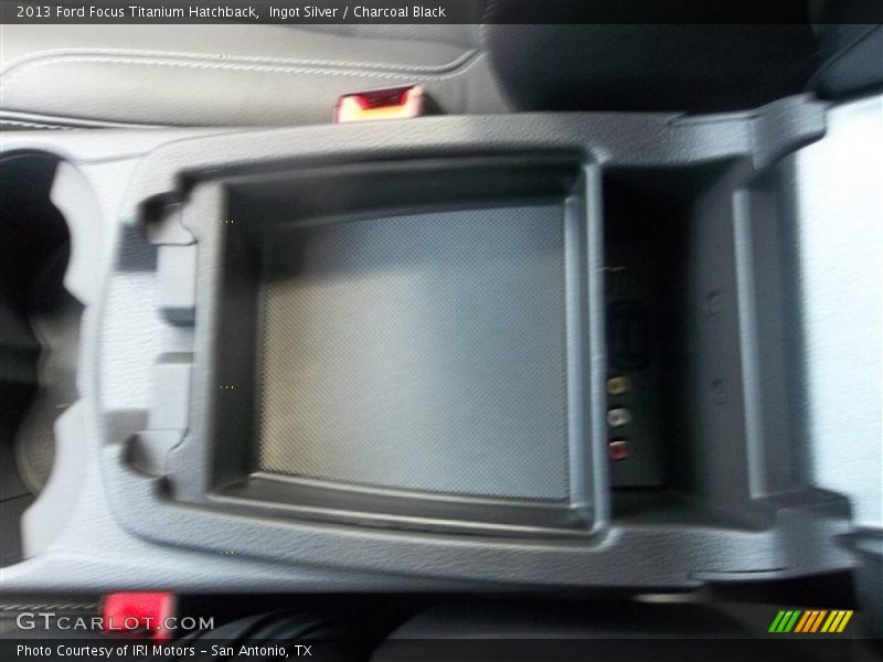 Ingot Silver / Charcoal Black 2013 Ford Focus Titanium Hatchback