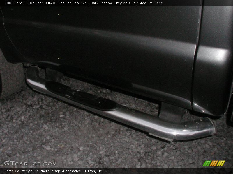 Dark Shadow Grey Metallic / Medium Stone 2008 Ford F350 Super Duty XL Regular Cab 4x4