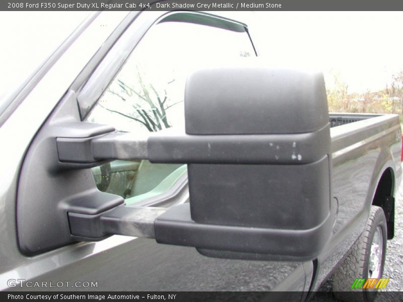 Dark Shadow Grey Metallic / Medium Stone 2008 Ford F350 Super Duty XL Regular Cab 4x4