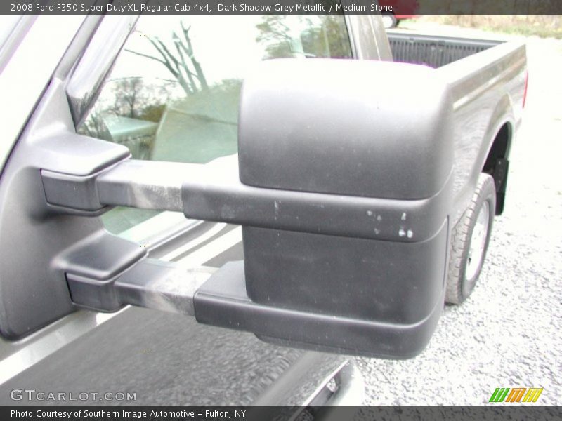 Dark Shadow Grey Metallic / Medium Stone 2008 Ford F350 Super Duty XL Regular Cab 4x4