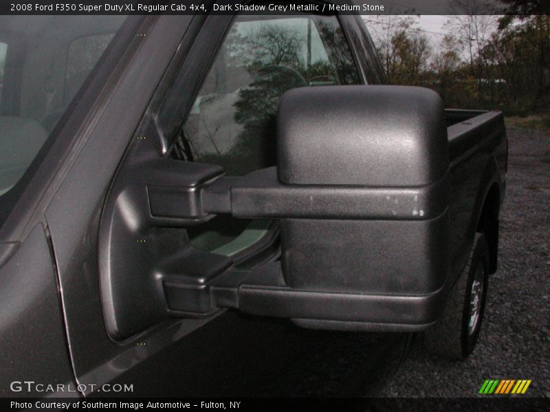 Dark Shadow Grey Metallic / Medium Stone 2008 Ford F350 Super Duty XL Regular Cab 4x4