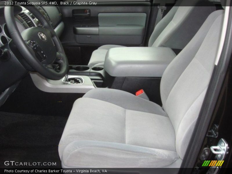 Black / Graphite Gray 2012 Toyota Sequoia SR5 4WD